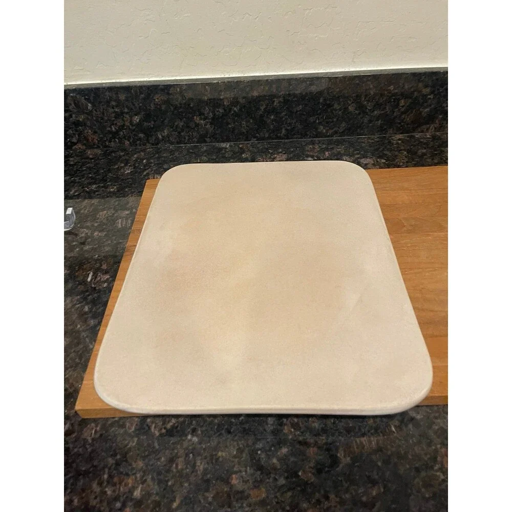 Pampered Chef Stoneware Baking Stone 15x12